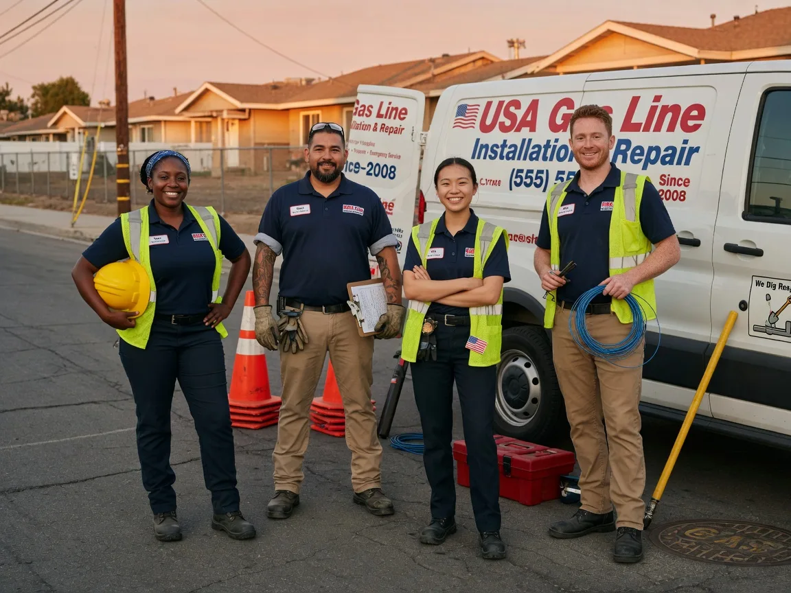 Gas Line Installation company in Fisher, WV